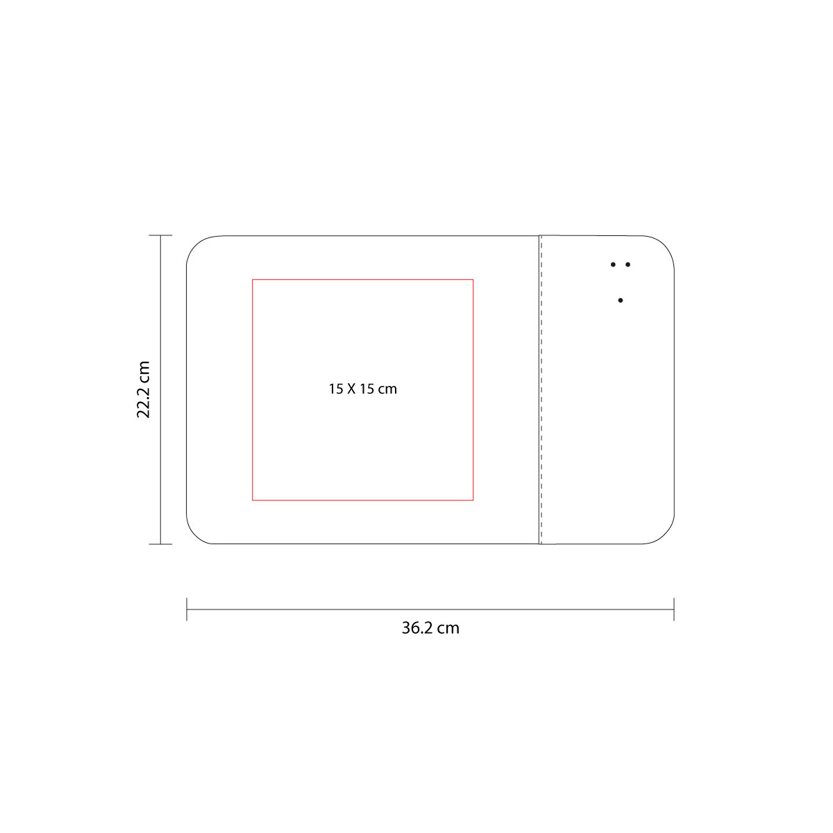 MOUSE PAD CARGADOR EXPERT - Imagen 3