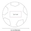 PELOTA ANTI-STRESS FÚTBOL - Thumbnail Image 3