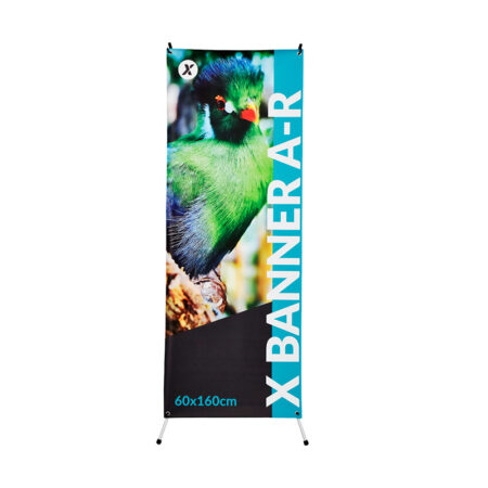BANNER MODELO AR 60 X 160 CM.